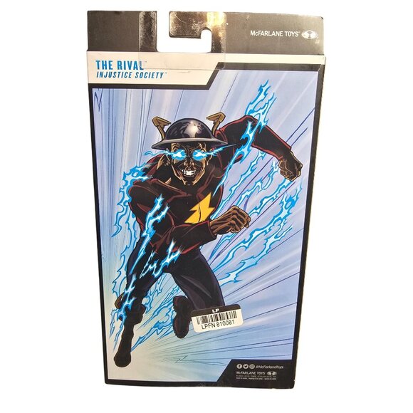 DC Multiverse Gold Label The Rival Action Figure 7" McFarlane 22 Moving Parts - Picture 6 of 7
